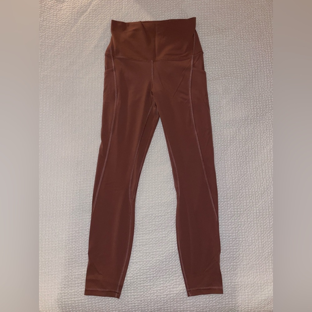 Lululemon Align 25” With Pockets Size 4 Spiced Chai Legging